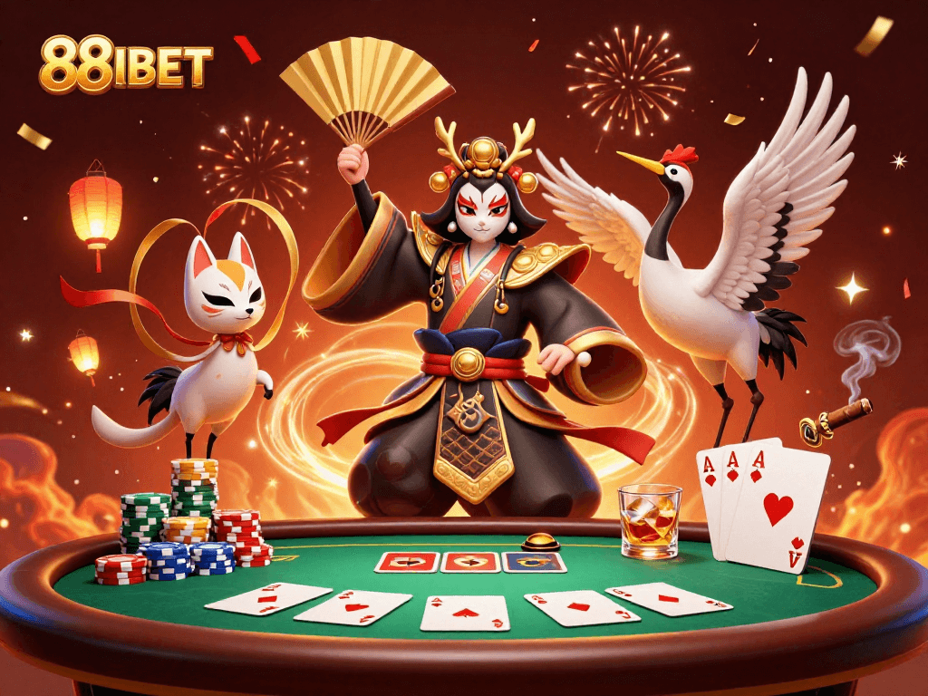 Experience dynamic gameplay with 88IBET's exciting poker tables and vibrant casino atmosphere.
