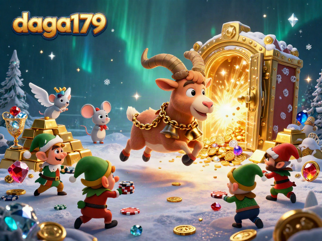Engage with the festive horror casino of daga179, featuring a Krampus goat and playful elf gremlins.