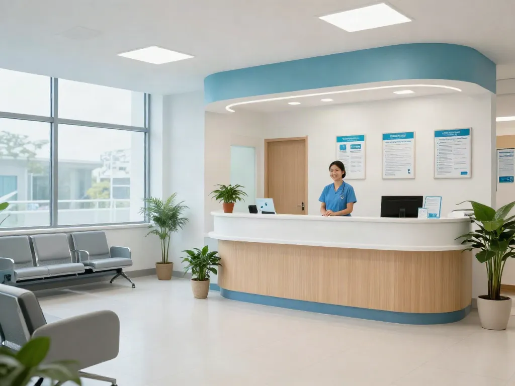 "Trusted healthcare provider in a modern clinic setting offering comprehensive patient care services."