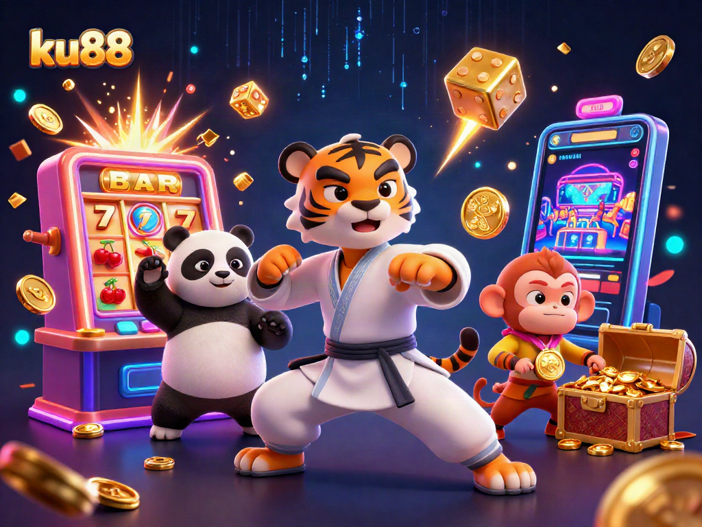 Play exciting casino games like ku88 with fun characters and colorful visuals.