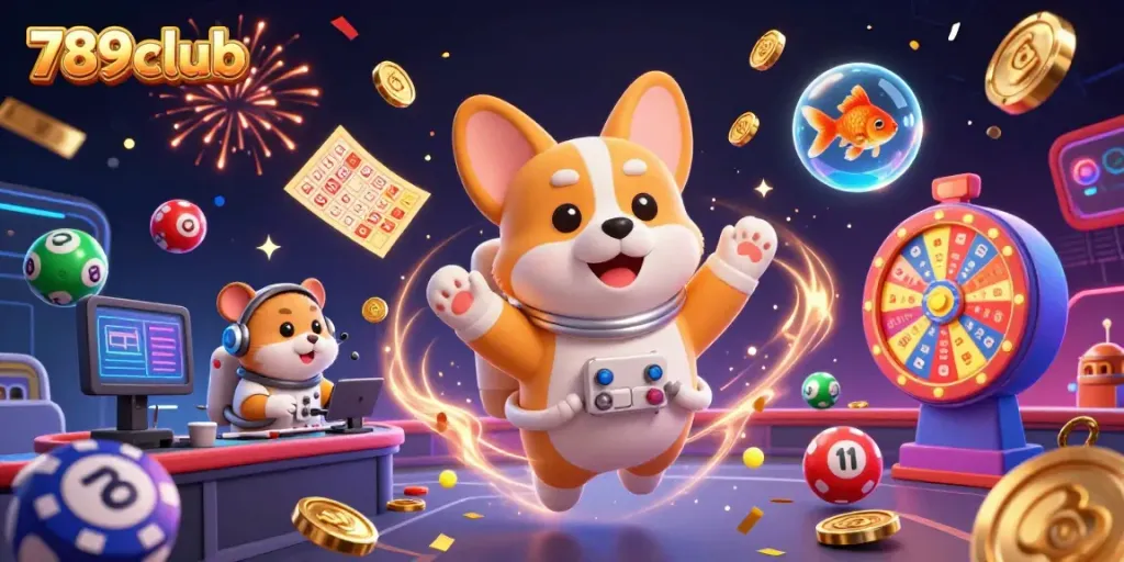 Experience thrilling gameplay at 789clubb with a vibrant casino atmosphere and dynamic lottery action.